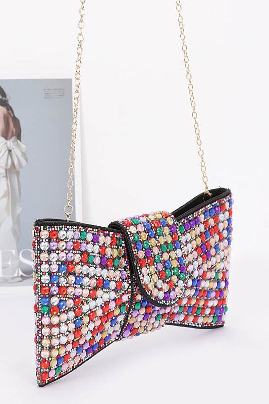 Rhinestone Party Clutch