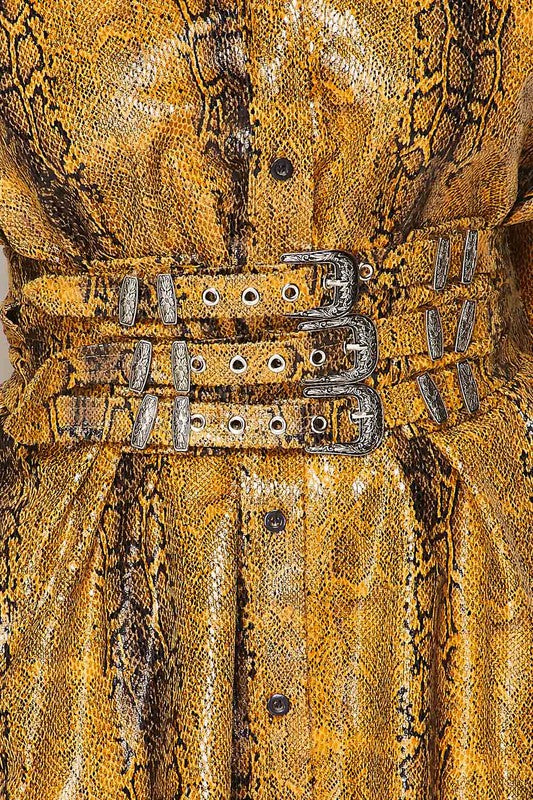 liberty print shirt dress