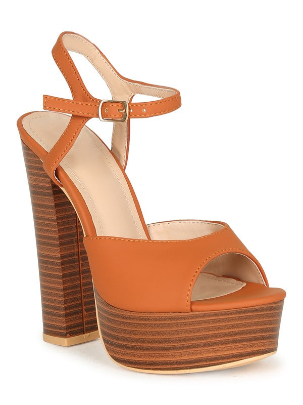 Platform Heel Sandals