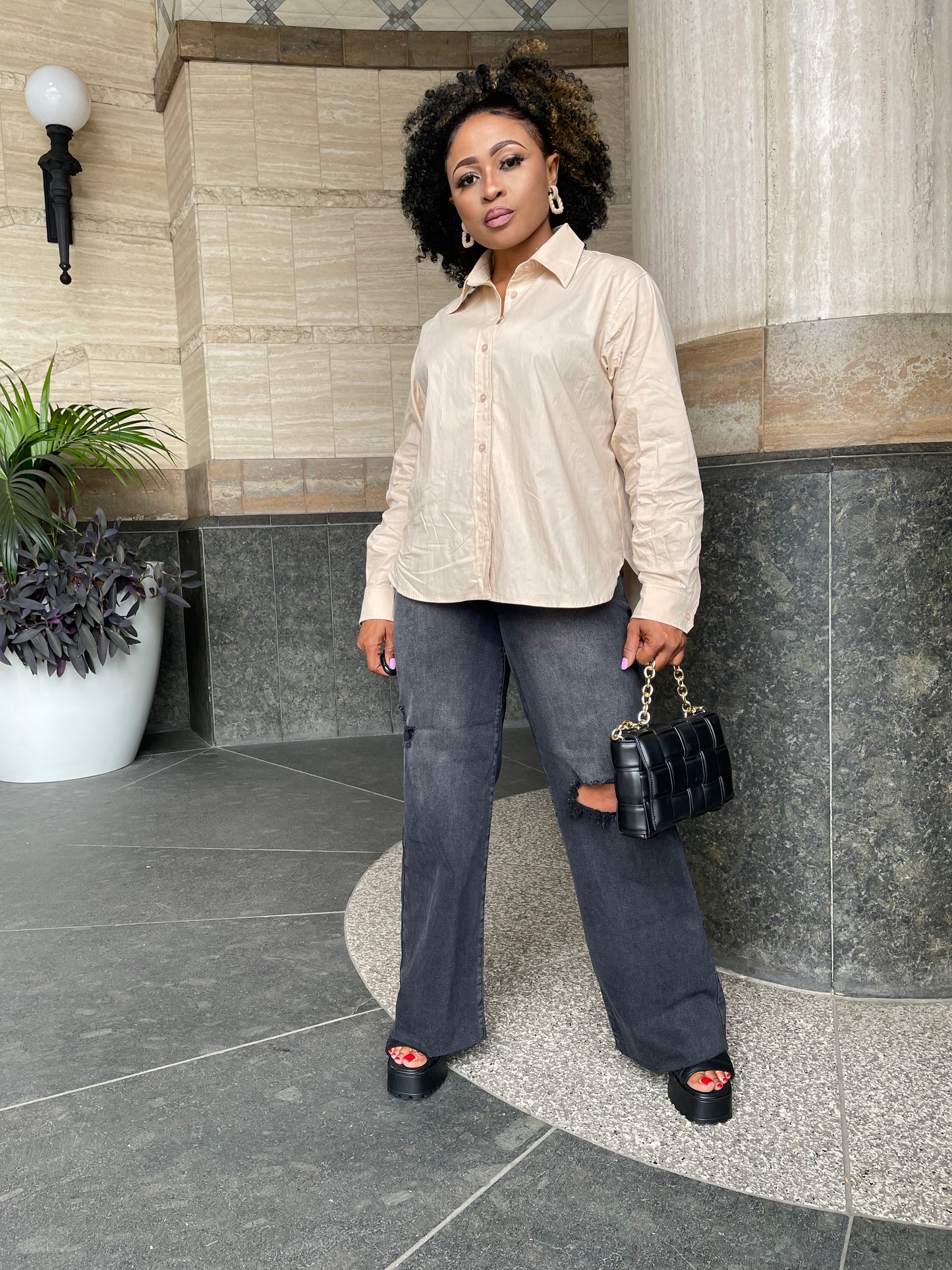 Ava Button Down Shirt