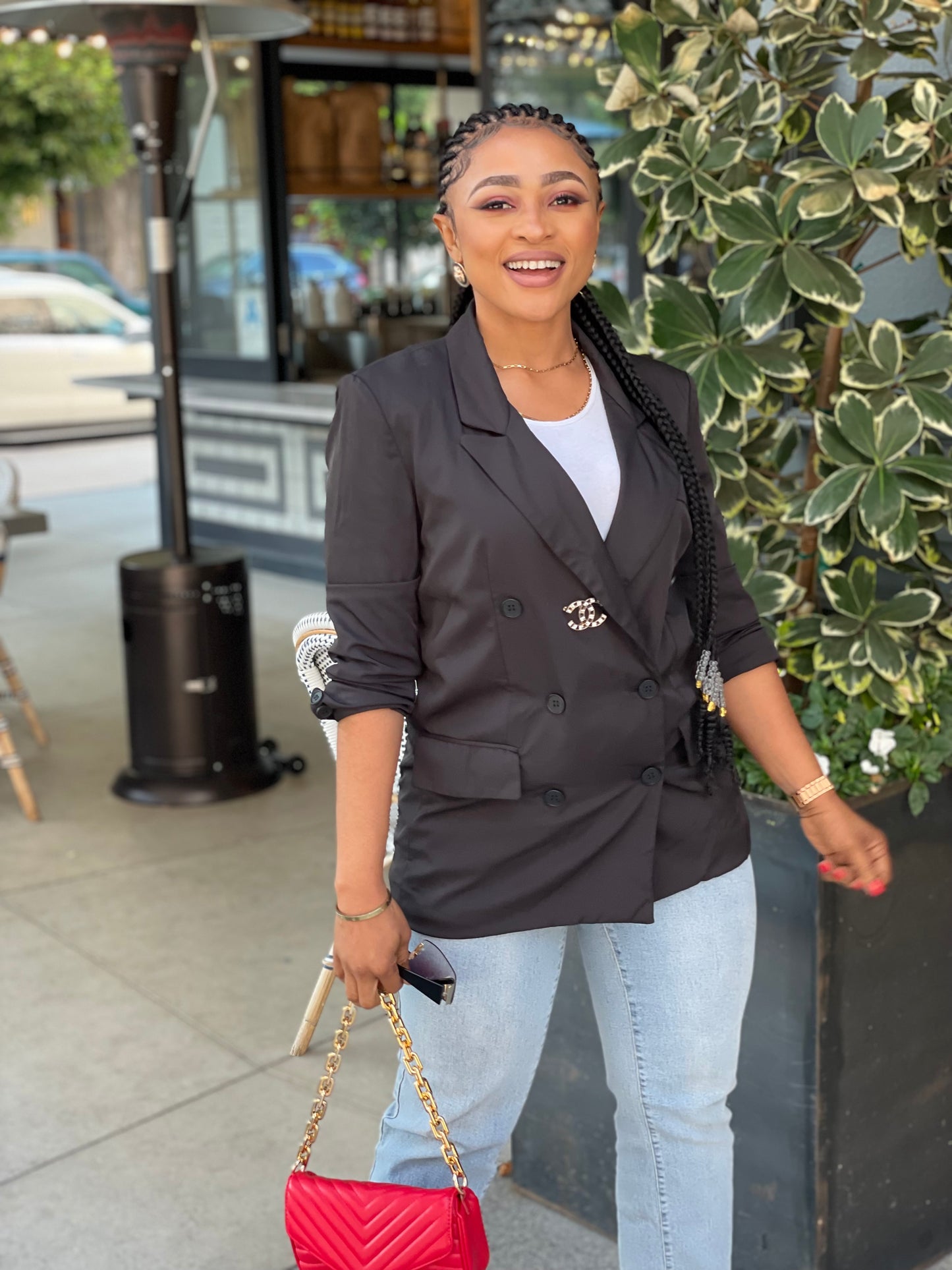 Boss Lady Oversized Blazer Jacket