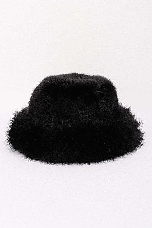 Faux Fur Bucket Hat
