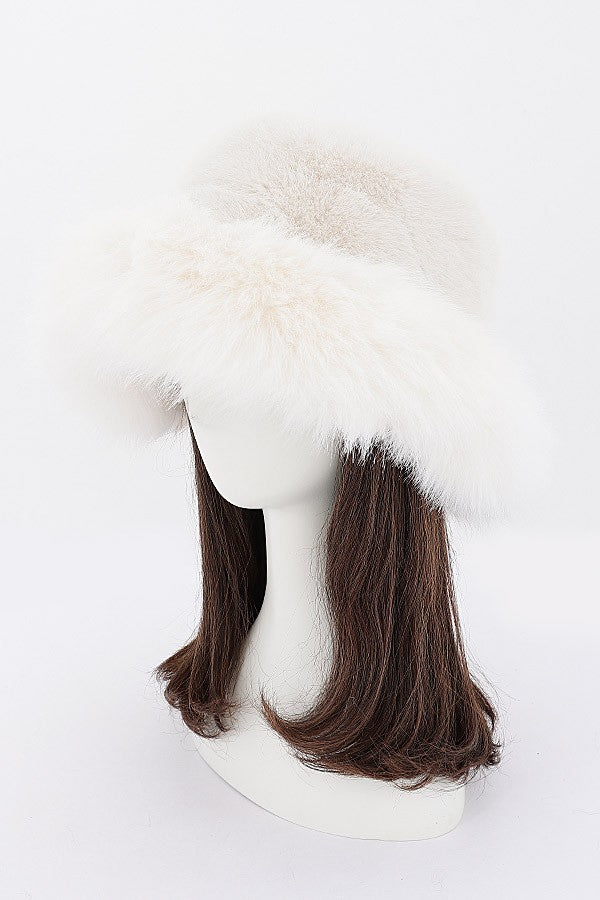 Faux Fur Bucket Hat