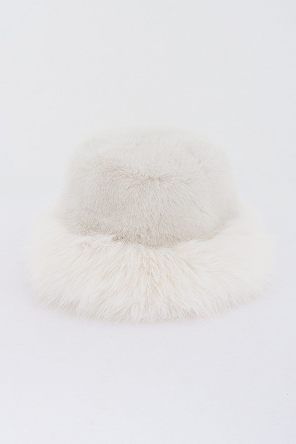 Faux Fur Bucket Hat