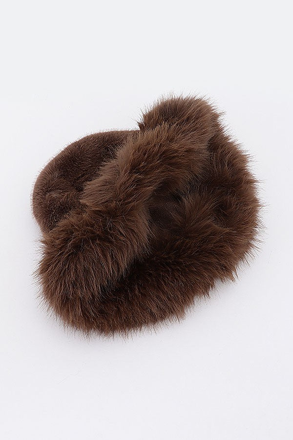 Faux Fur Bucket Hat