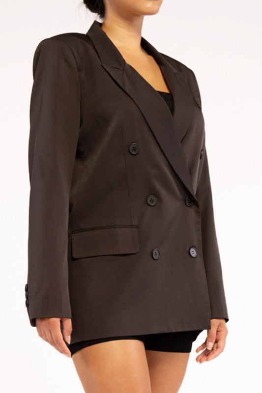 Boss Lady Oversized Blazer Jacket
