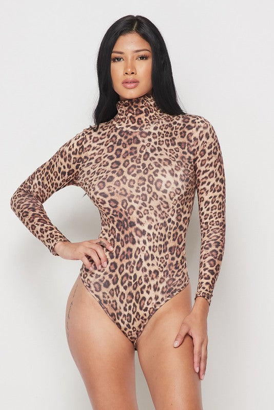 Skin Leopard Bodysuit-HOEA0470