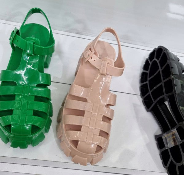 jelly Gladiator sandals
