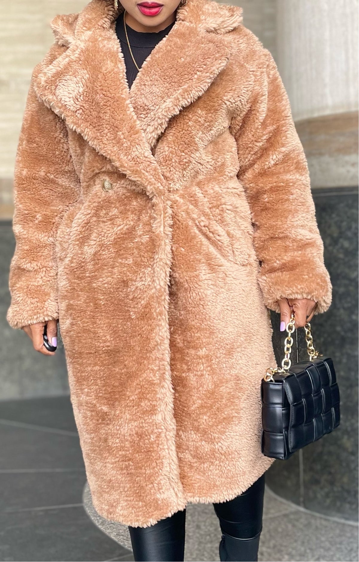 Fur Teddy Bear Coat