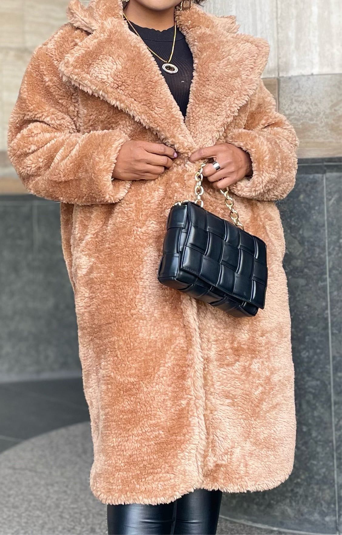 Fur Teddy Bear Coat
